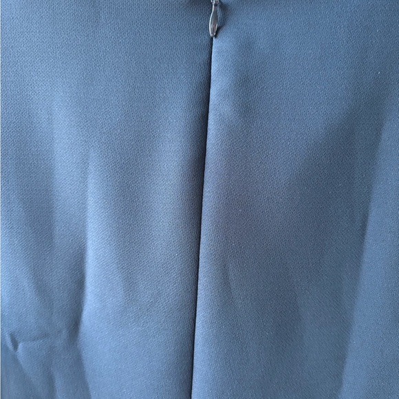 Talbots Cowl Neck Sheath Style Sleeveless Teal Dress Size 16P Sophisticated - Picture 7 of 11